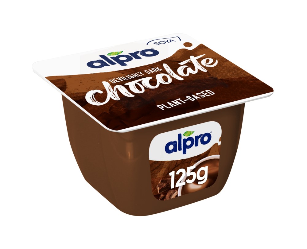 Alpro Sójový dezert s příchutí hořké čokolády 125 g Alpro