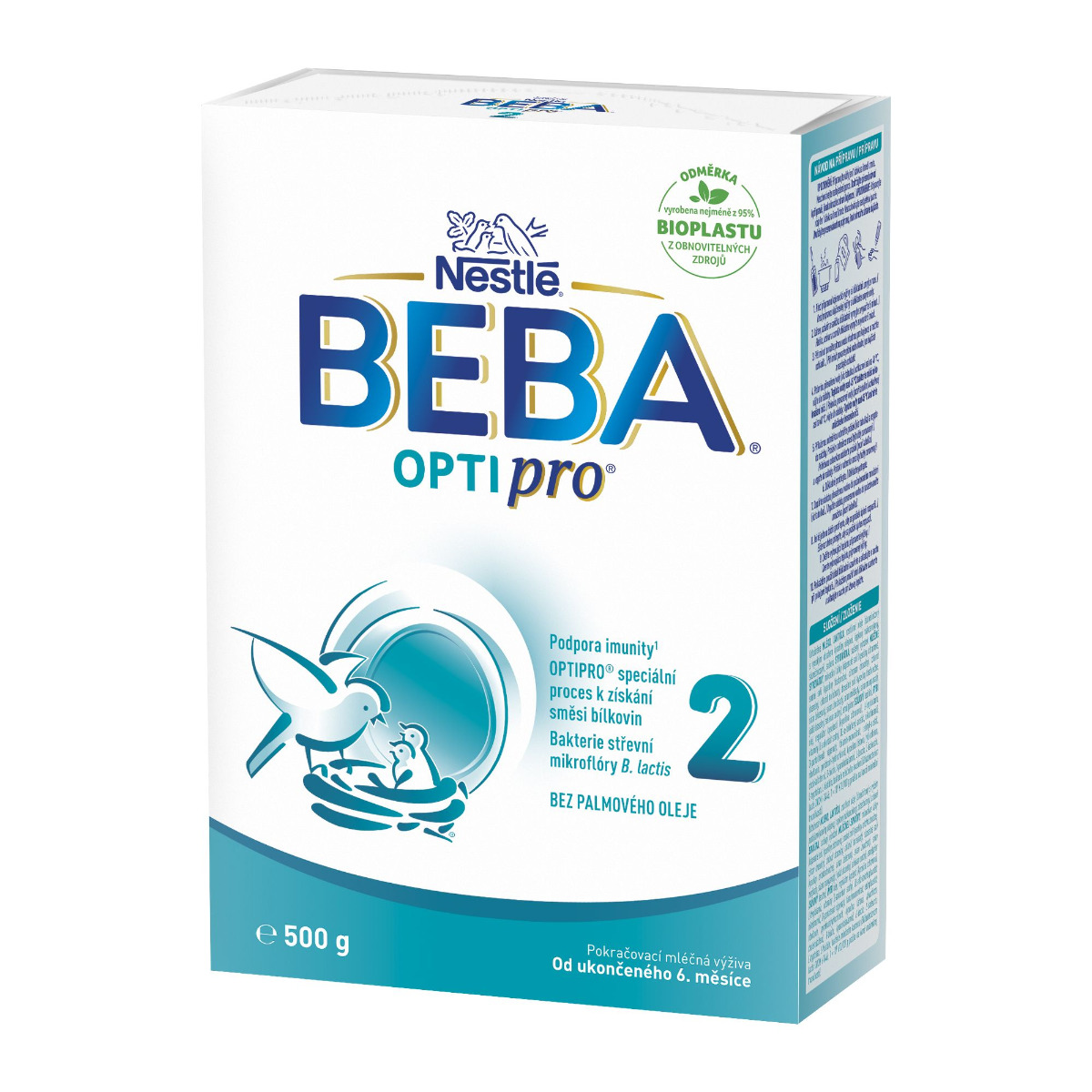 BEBA OPTIPRO 2 Pokračovací kojenecké mléko 500 g BEBA