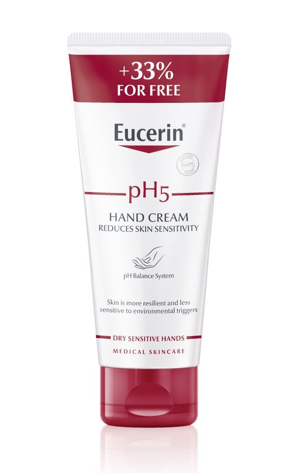 Eucerin Ph5 Regeneracní krém na ruce 100 ml + 33 % Eucerin