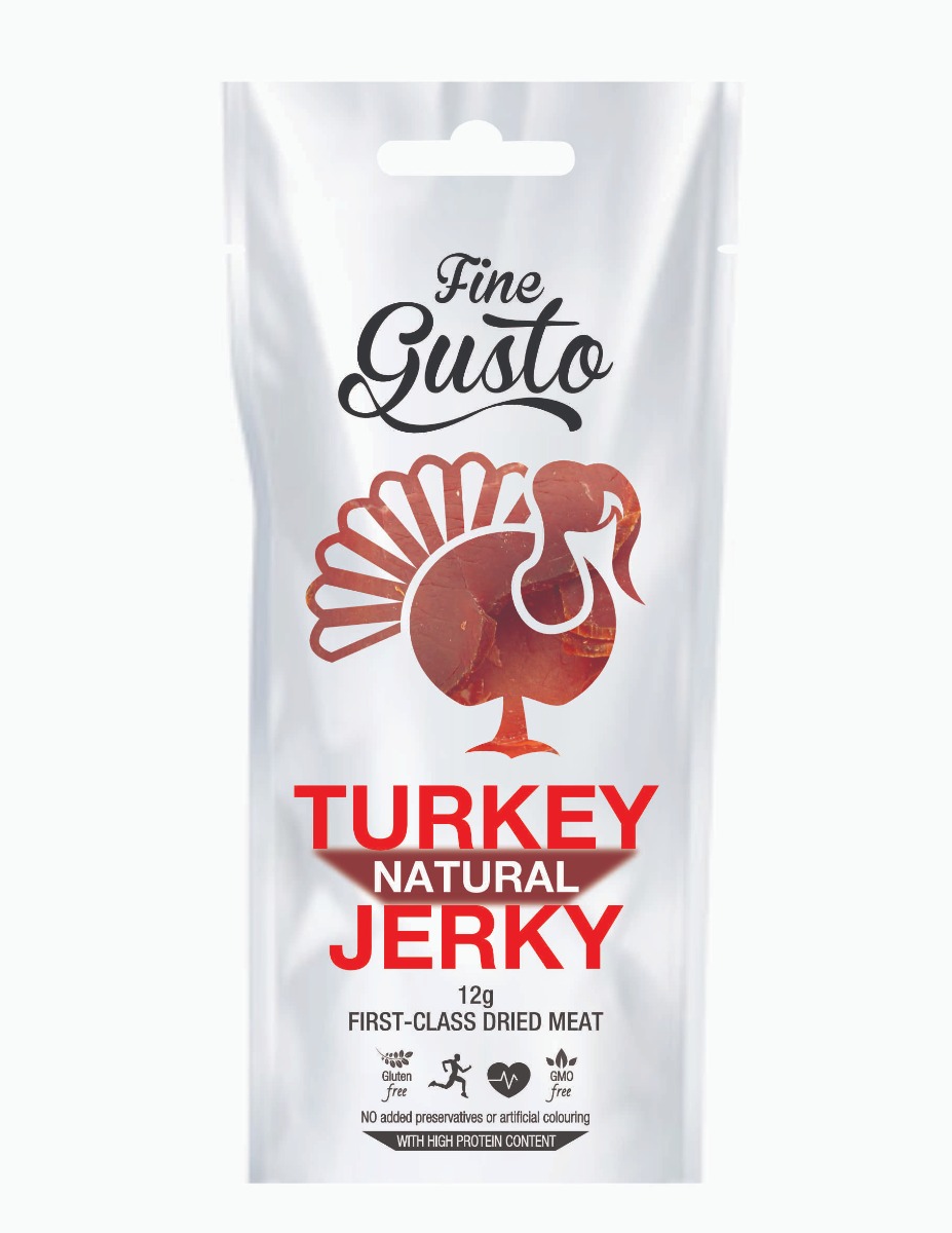 Fine Gusto Krůtí jerky 12 g Fine Gusto