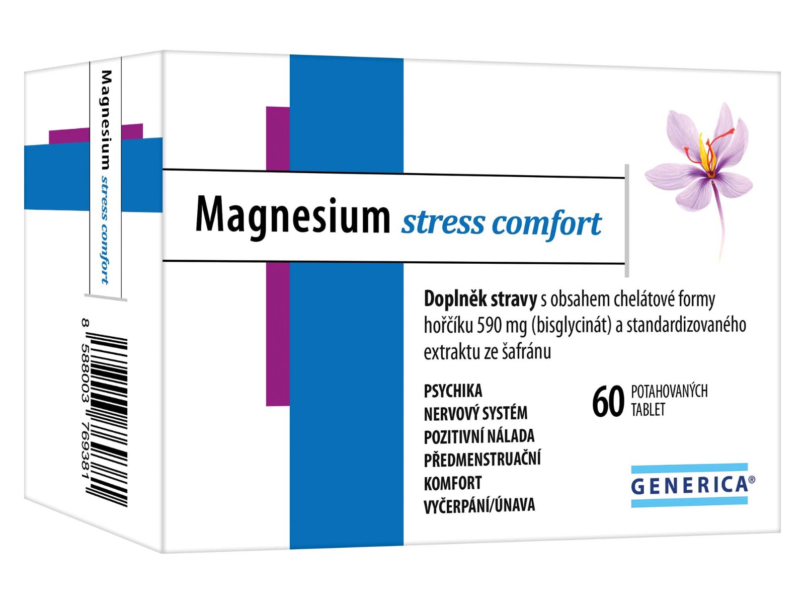 Generica Magnesium stress comfort 60 tablet Generica