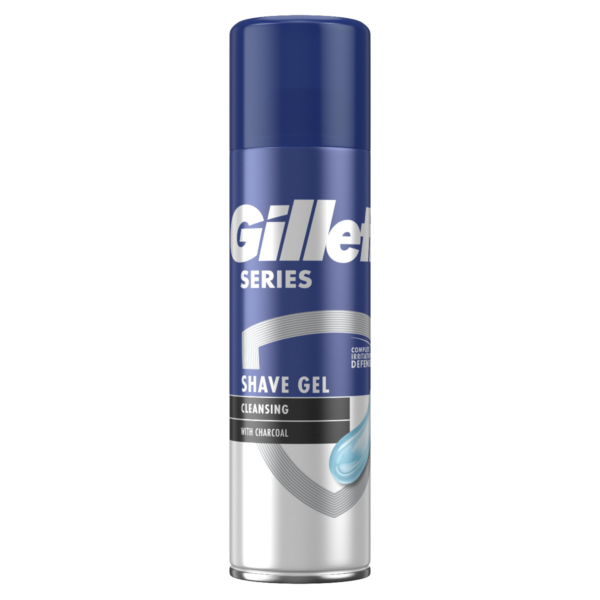 Gillette Series Charcoal čisticí gel na holení s dřevěným uhlím 200 ml Gillette