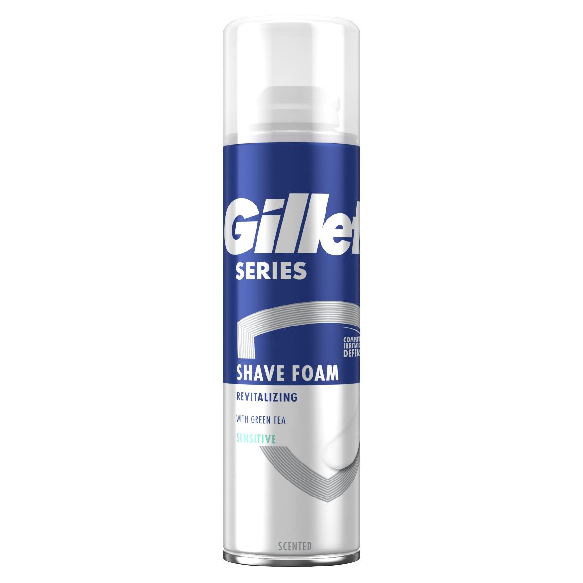 Gillette Series Revitalizing pěna na holení se zeleným čajem 250 ml Gillette