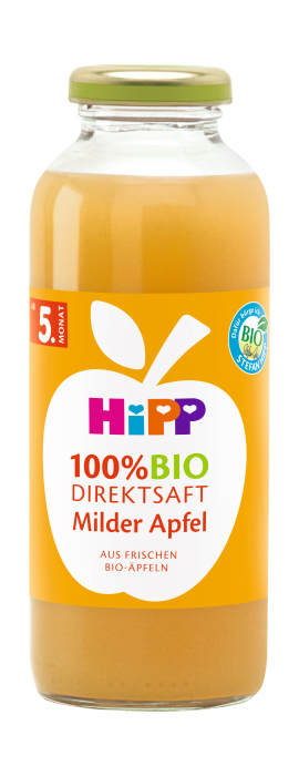 Hipp 100% BIO JUICE Jablečná šťáva 330 ml Hipp