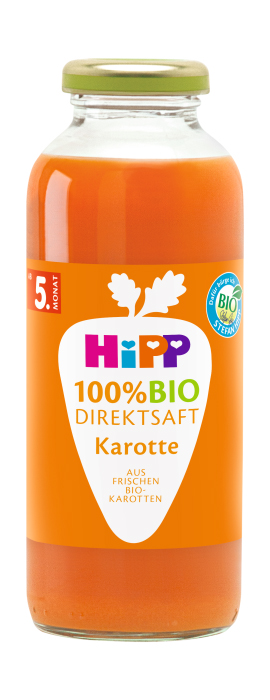 Hipp 100% BIO JUICE Karotková šťáva 330 ml Hipp