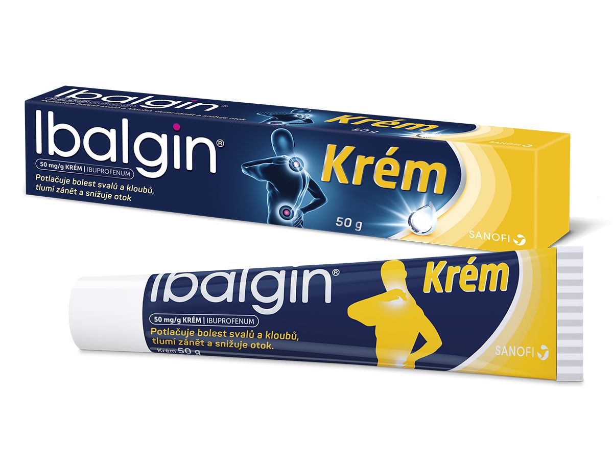 Ibalgin 50 mg/g krém 50 g Ibalgin