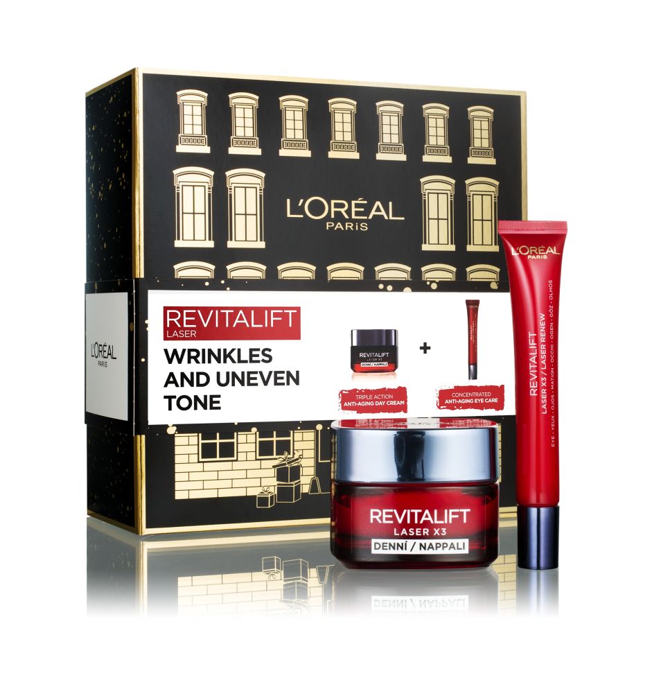 Loréal Paris Revitalift Laser dárková sada proti vráskám 2 ks Loréal Paris