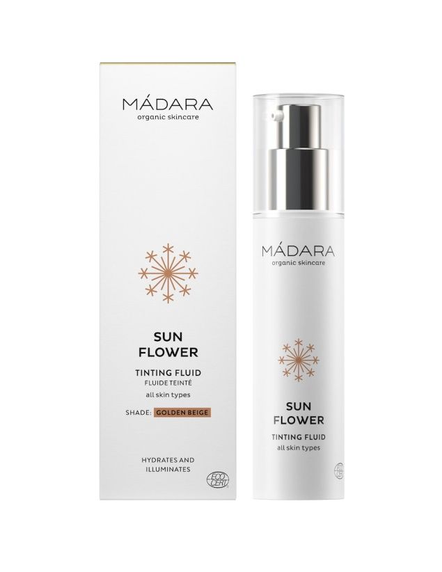 MÁDARA Sun Flower Golden Beige tónovací fluid 50 ml MÁDARA