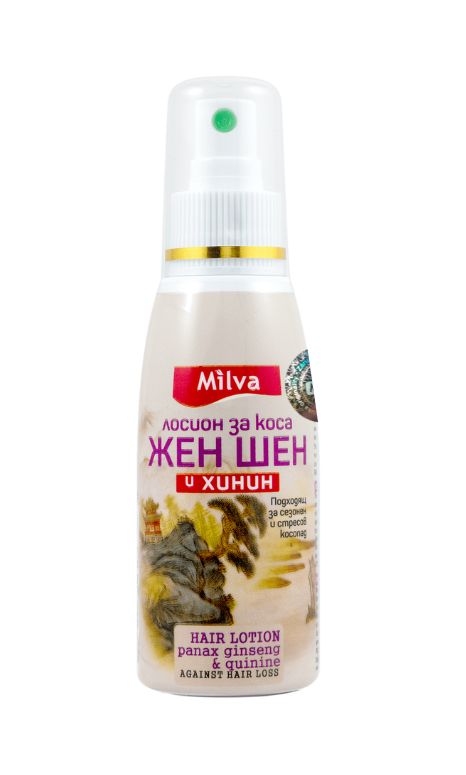 Milva Chininová voda ženšen 100 ml Milva