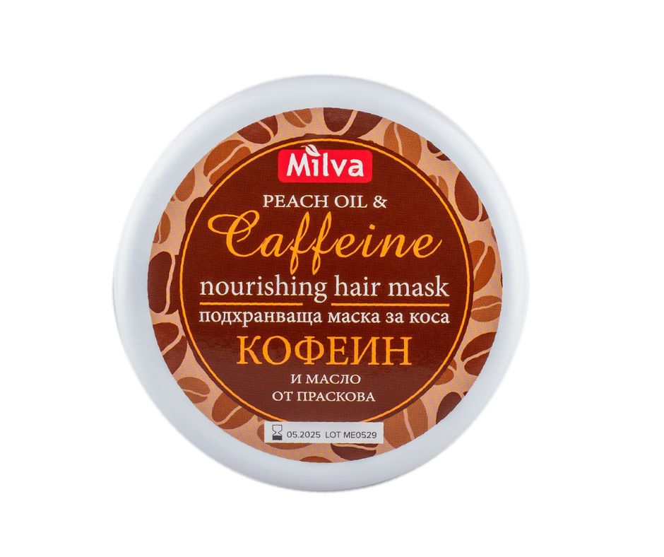 Milva Maska s kofeinem 250 ml Milva