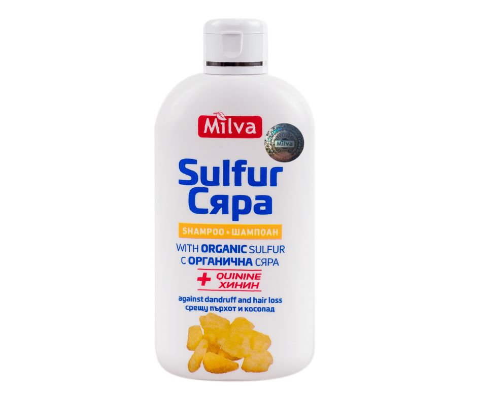 Milva Šampon síra a chinin 200 ml Milva