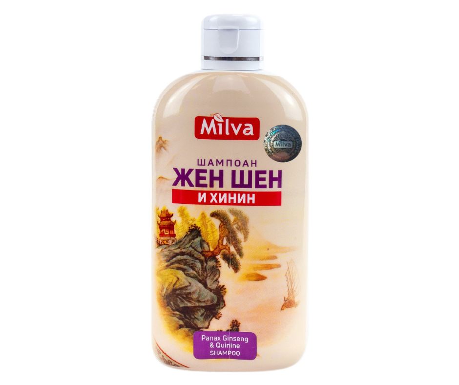 Milva Šampon ženšen a chinin 200 ml Milva