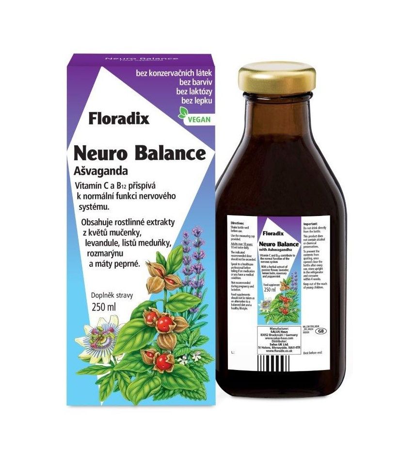 Salus NeuroBalance Ašvaganda 250 ml Salus