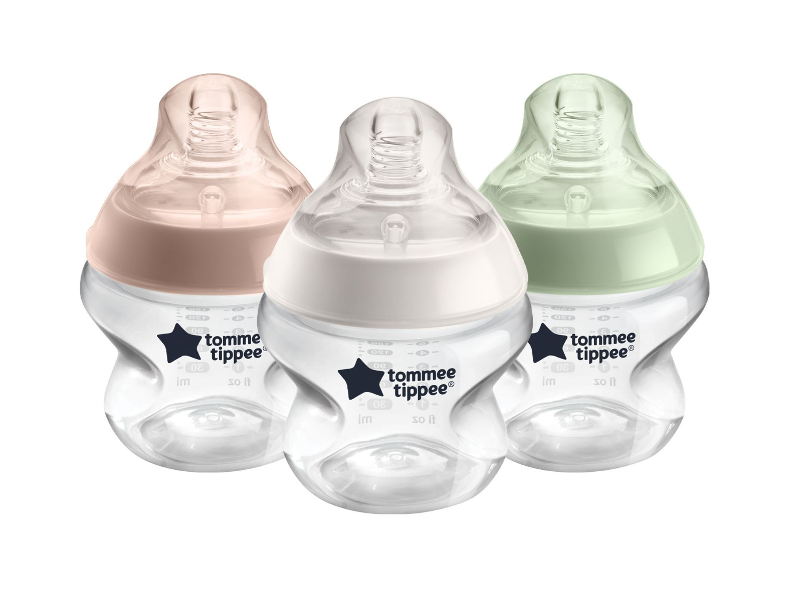 Tommee Tippee Kojenecká láhev C2N 0m+ 150 ml 3 ks Tommee Tippee