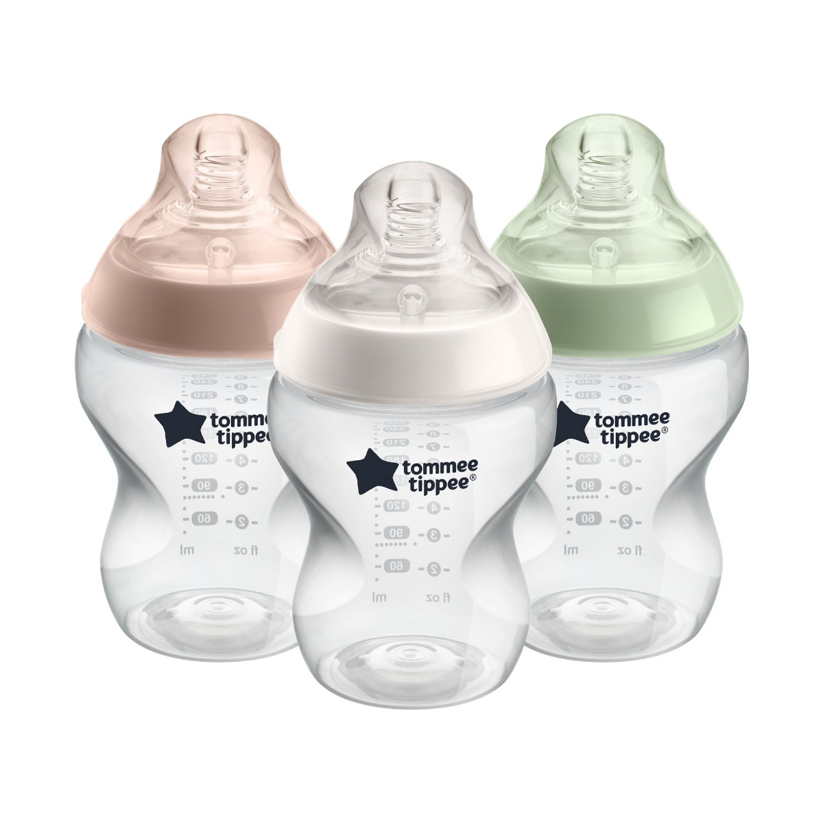 Tommee Tippee Kojenecká láhev C2N 0m+ 260 ml 3 ks Tommee Tippee