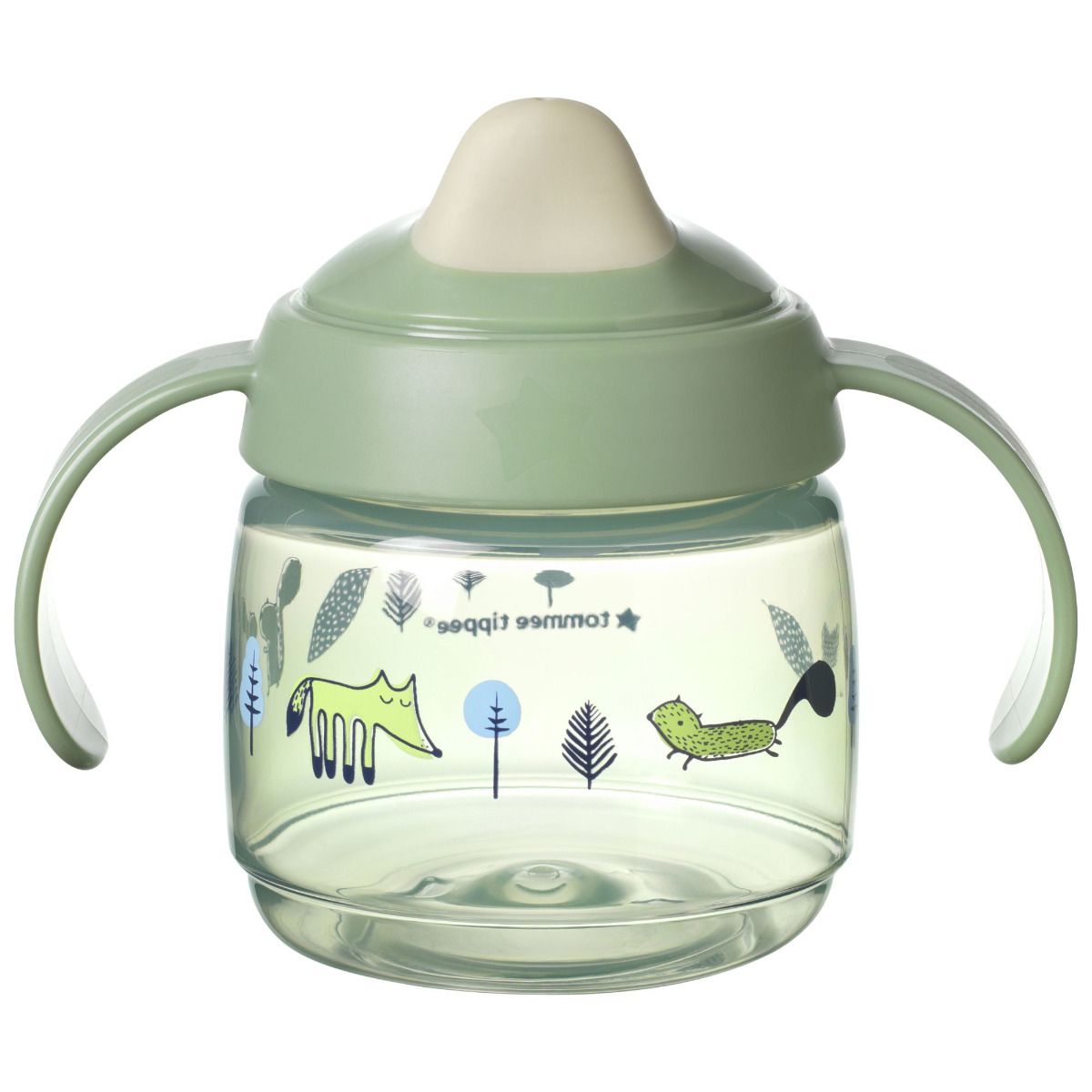 Tommee Tippee Netekoucí hrnek Superstar 4m+ 190 ml Green 1 ks Tommee Tippee