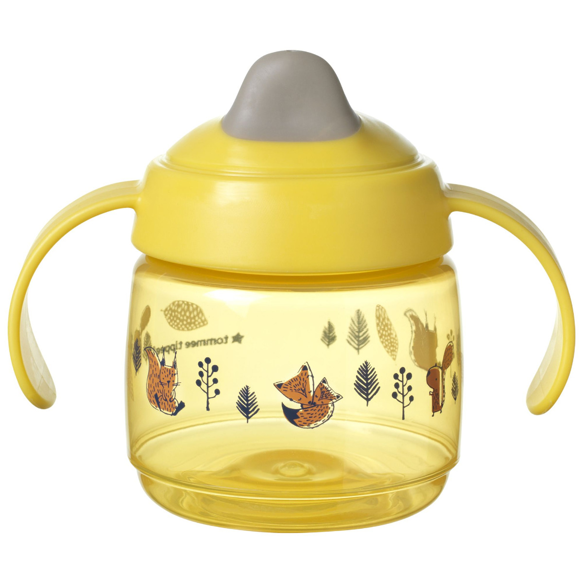 Tommee Tippee Netekoucí hrnek Superstar 4m+ 190 ml Yellow 1 ks Tommee Tippee