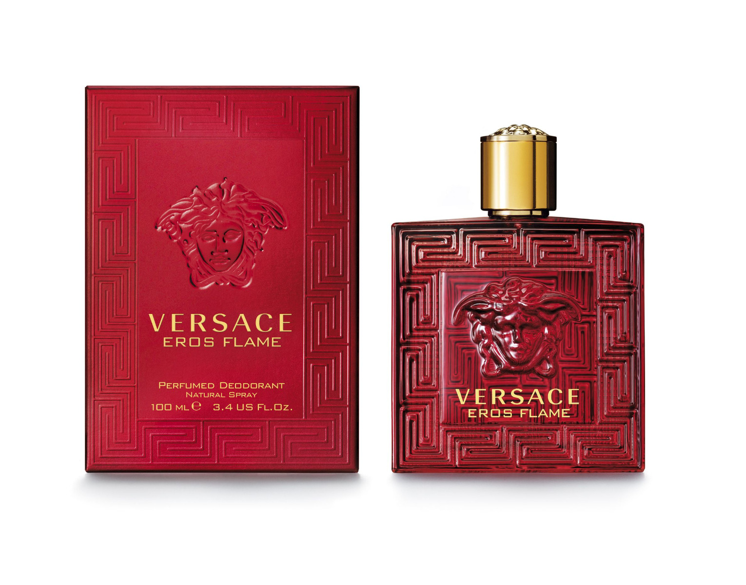 VERSACE Eros Flame Deodorant Natural Spray 100 ml VERSACE