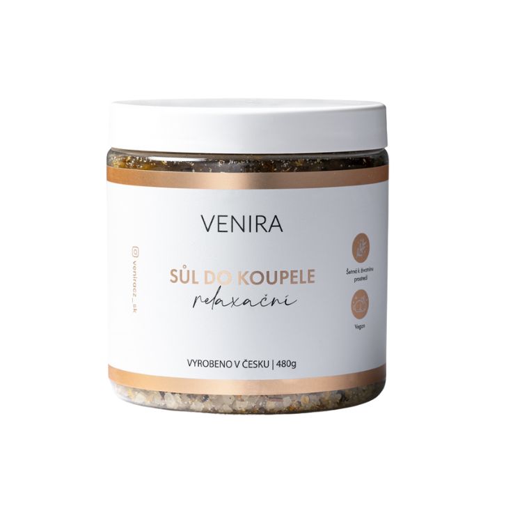 Venira Sůl do koupele relaxační 480 g Venira