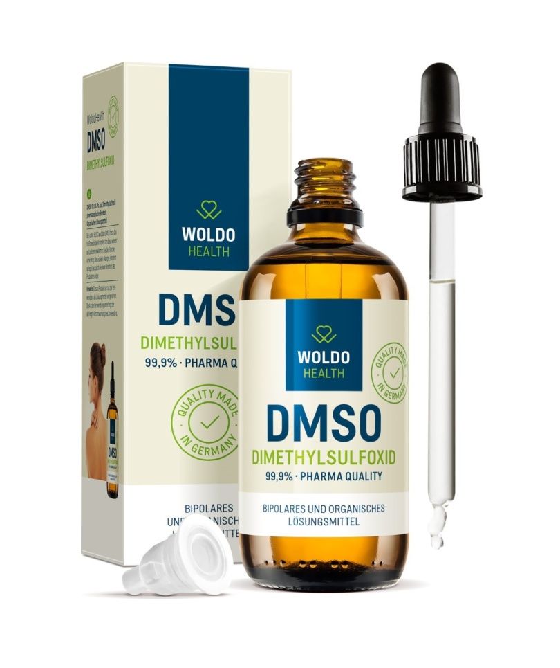 WoldoHealth DMSO přírodní rozpouštědlo 100 ml WoldoHealth