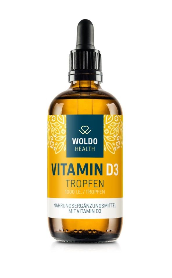 WoldoHealth Vitamín D3 1000 IU 50 ml WoldoHealth