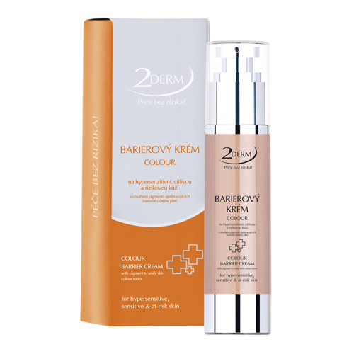 2derm Barierový krém colour 50 ml 2derm