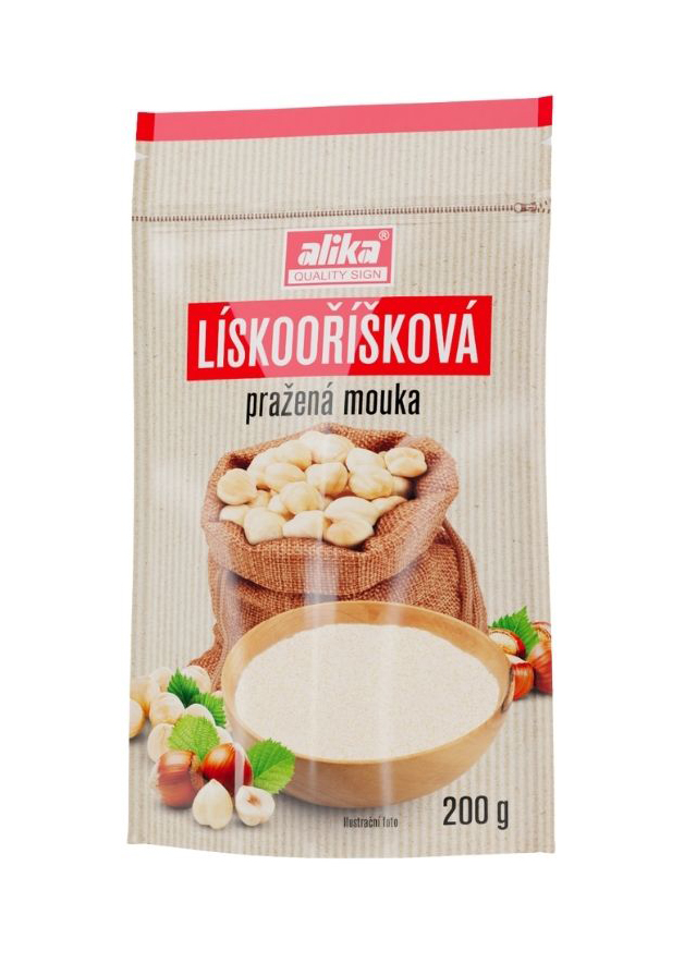 Alika Lískooříšková mouka pražená 200 g Alika