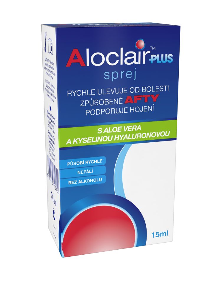 Aloclair PLUS sprej 15 ml Aloclair