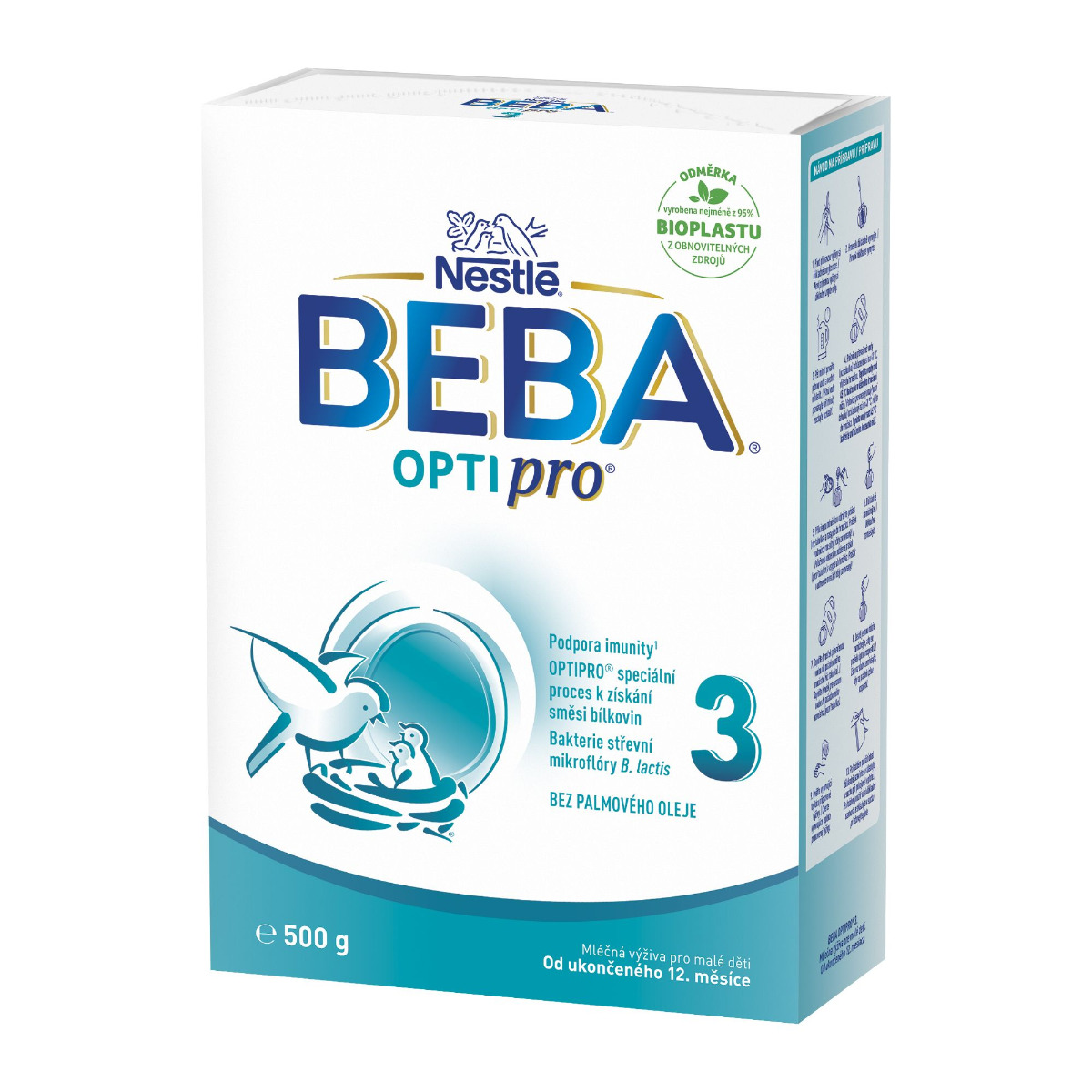 BEBA OPTIPRO 3 Batolecí mléko 500 g BEBA