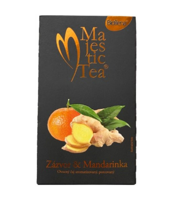 Biogena Majestic Tea Zázvor&Mandarinka porcovaný čaj 20x2