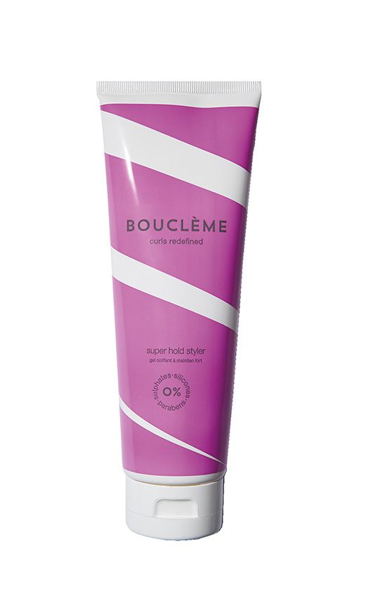 Boucléme Super Hold Styler stylingový gel na kudrnaté vlasy 250 ml Boucléme