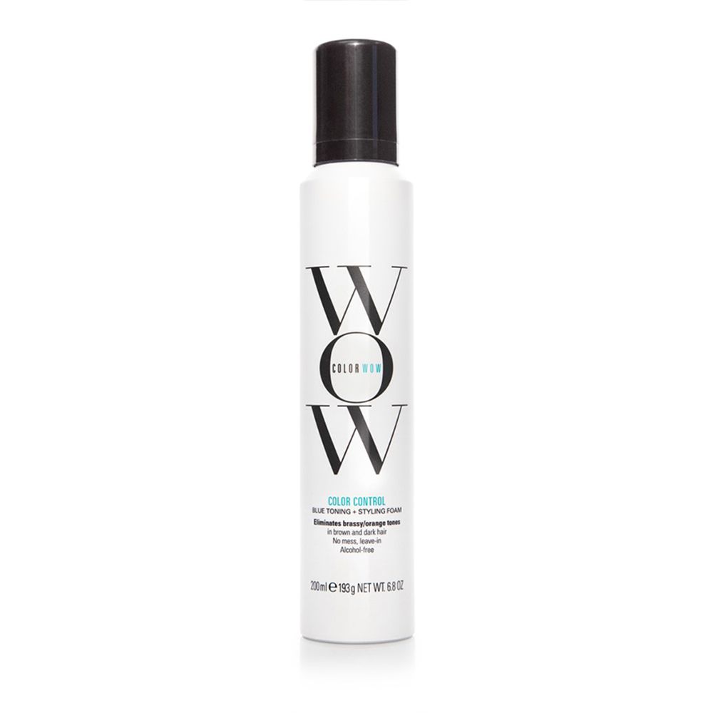 Color Wow Color Control Blue Toning and Styling Foam pěna pro tmavé vlasy 200 ml Color Wow