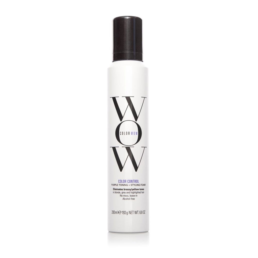 Color Wow Color Control Purple Toning and Styling Foam pěna pro blond vlasy 200 ml Color Wow