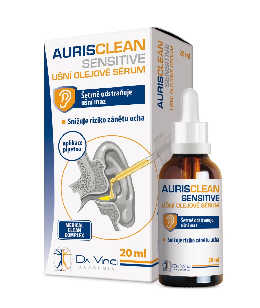 Da Vinci Academia AurisClean Sensitive ušní olejové sérum 20 ml Da Vinci Academia