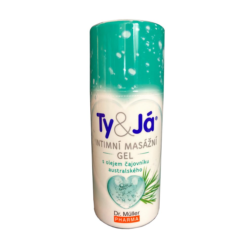 Dr. Müller Ty&Já Intimní masážní gel s olejem čajovníku australského 100 ml Dr. Müller