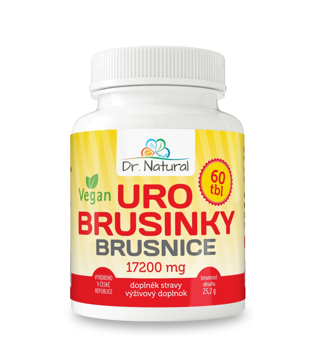 Dr. Natural URO Brusinky 17 200 mg 60 tablet Dr. Natural