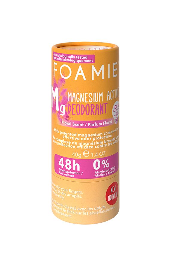 Foamie Happy Day deodorant růžový 40 g Foamie