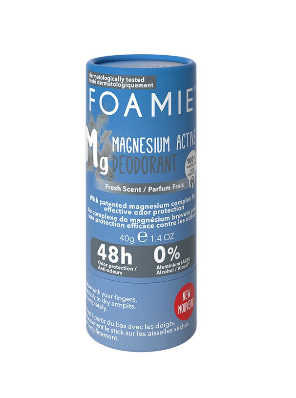 Foamie Refresh deodorant modrý 40 g Foamie