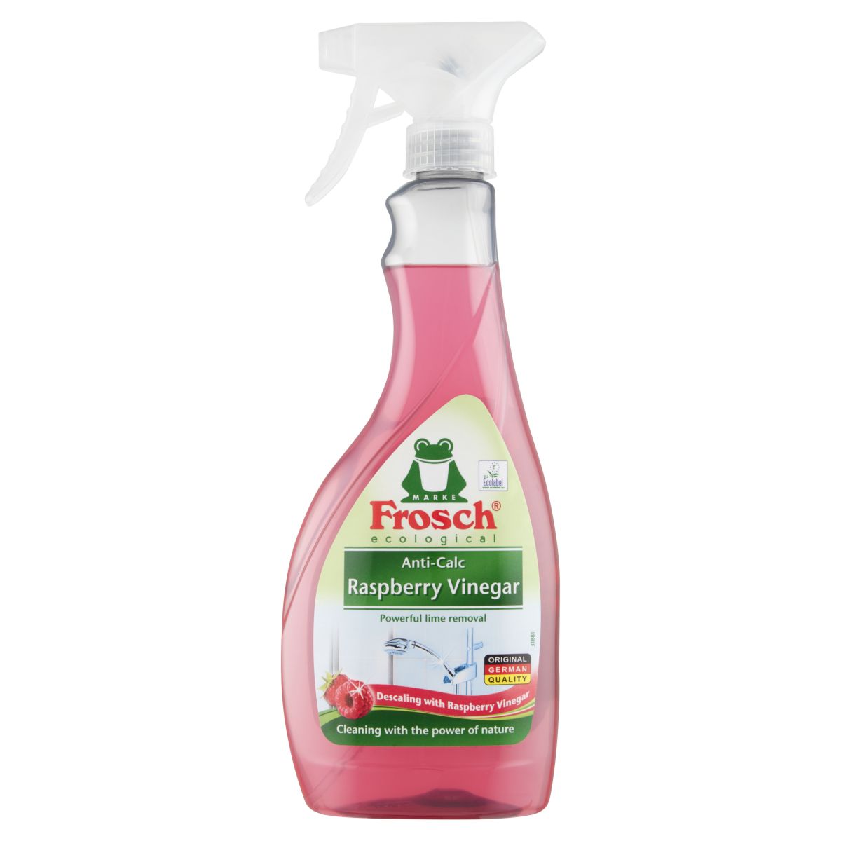 Frosch Čistič vodního kamene s malinovým octem EKO 500 ml Frosch