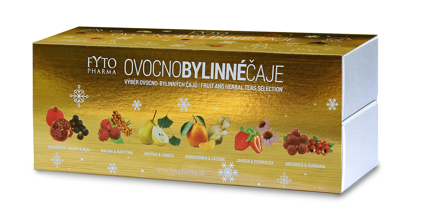 Fytopharma Ovocno-bylinný MIX čajů zimní edice 60x2 g Fytopharma