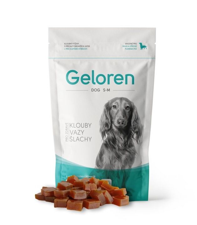Geloren Dog S-M kloubní výživa 60 tablet Geloren
