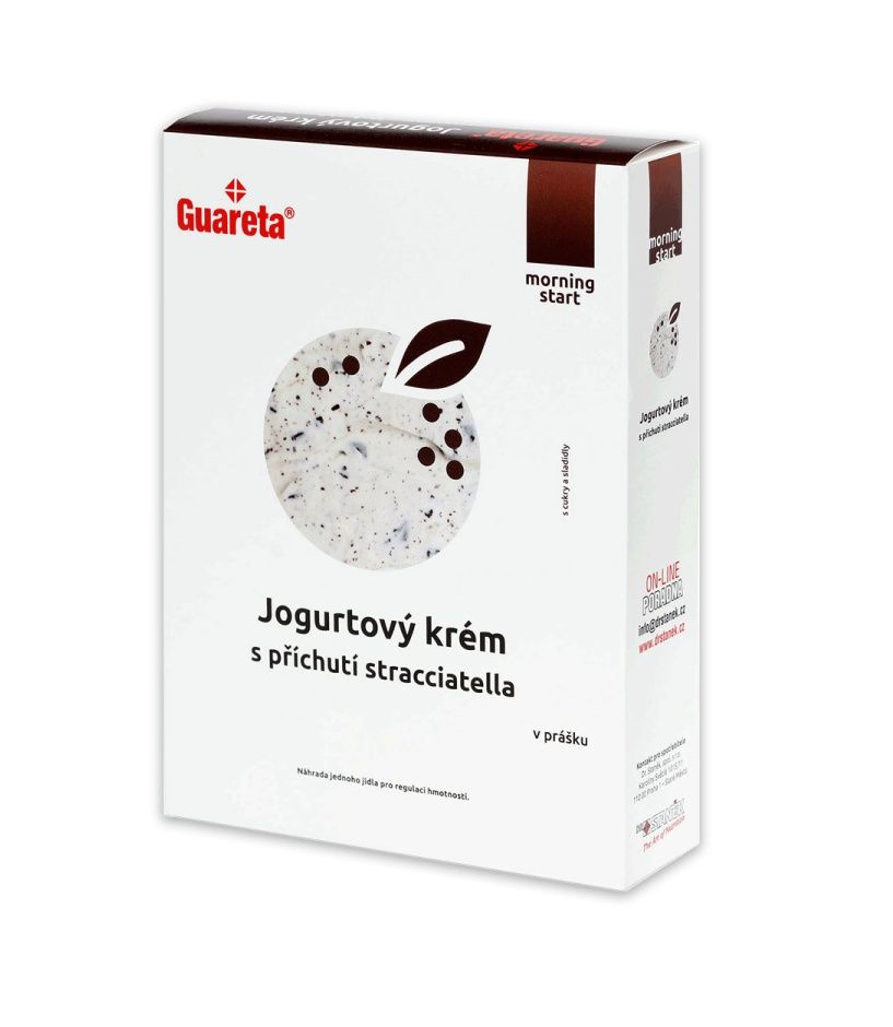 Guareta Jogurtový krém s příchutí stracciatella 3x54 g Guareta