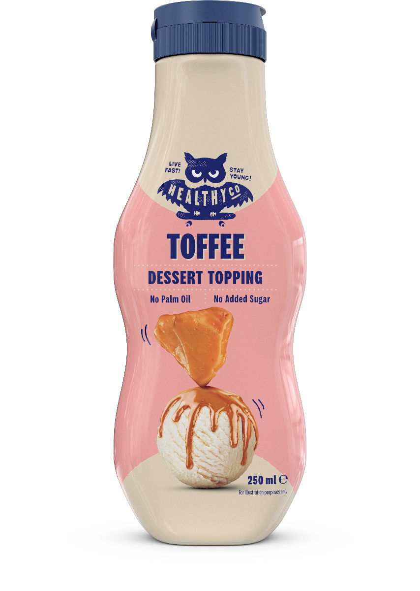 HealthyCo Dessert Topping toffee 250 ml HealthyCo