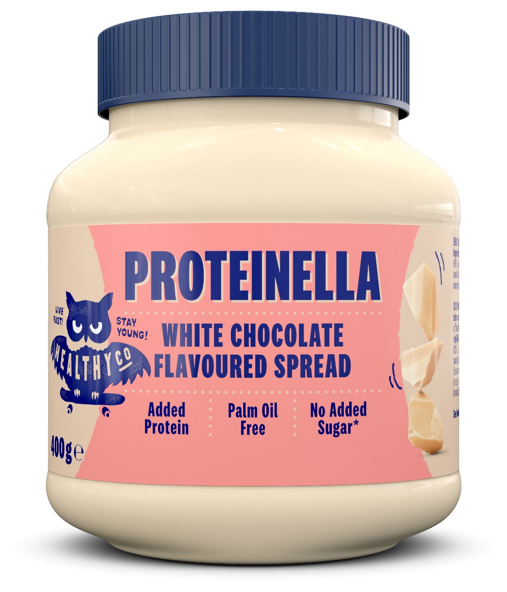 HealthyCo Proteinella bílá čokoláda 400 g HealthyCo
