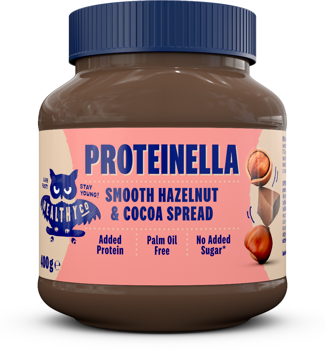 HealthyCo Proteinella lískový oříšek/čokoláda 400 g HealthyCo