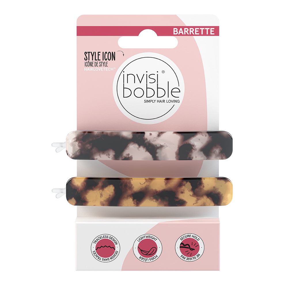 Invisibobble Barrette Havana Mama vlasové sponky 2 ks Invisibobble