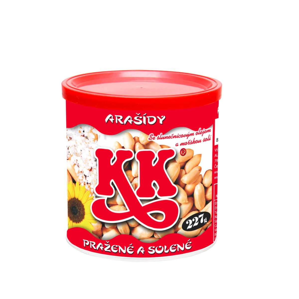 KK Arašídy pražené solené 227 g KK