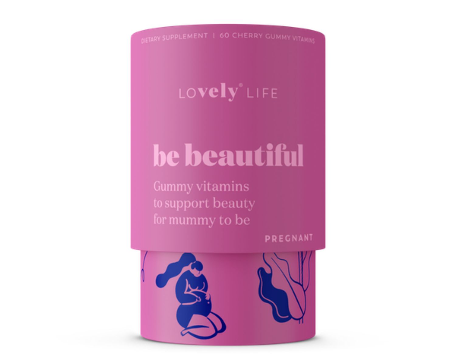 LOVELY LIFE Be beautiful gumové vitamíny na podporu krásy 60 ks LOVELY LIFE