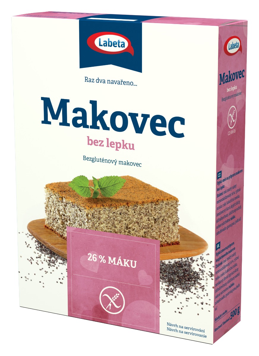 Labeta Makovec bez lepku 500 g Labeta