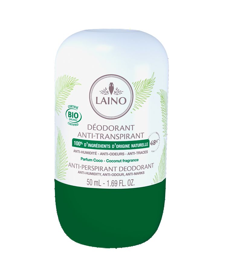Laino Bio Kokosový antiperspirant a deodorant 48h 50 ml Laino